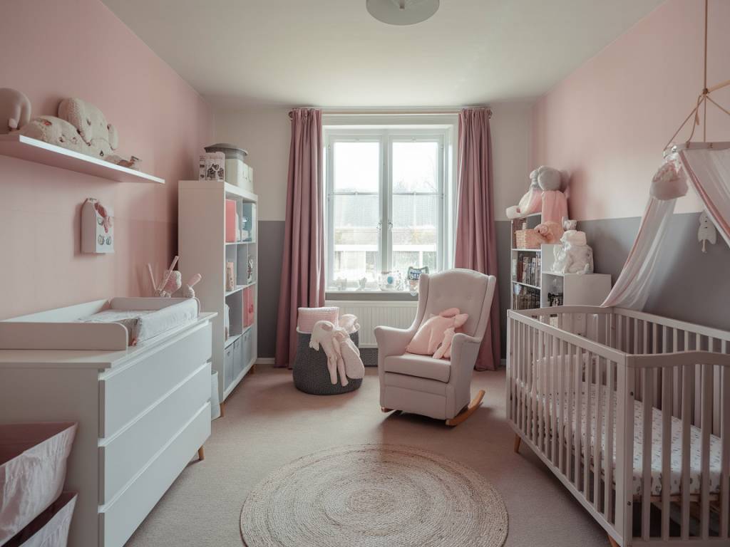 comment préparer la chambre de bébé : meubles et décorations indispensables